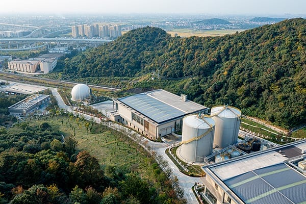 Проект предварительной обработки кухонных отходов Jingzishan в Ханчжоу, провинция Чжэцзян, Китай