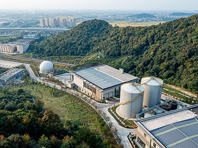 Проект предварительной обработки кухонных отходов Jingzishan в Ханчжоу, провинция Чжэцзян, Китай