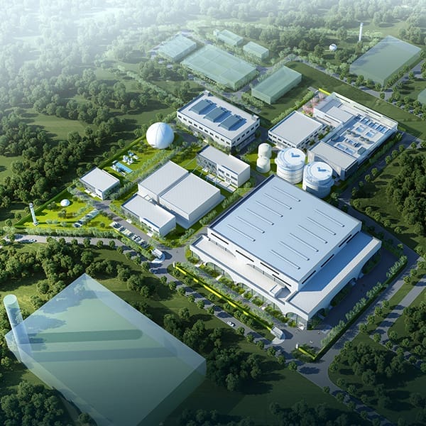 Проект переработки пищевых отходов Qianzishan в Ухане, провинция Хубэй, Китай